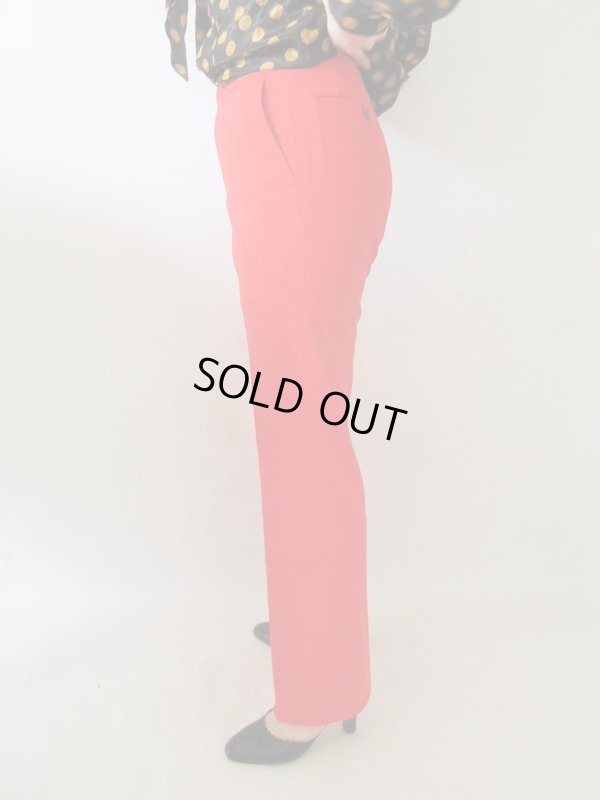 画像6: 【差し色使いに最強*】トマトレッドのパンツ