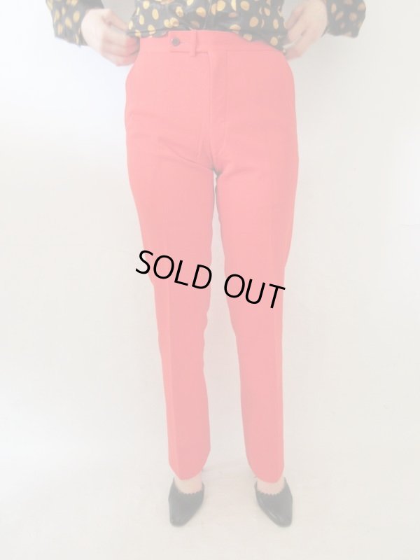 画像5: 【差し色使いに最強*】トマトレッドのパンツ