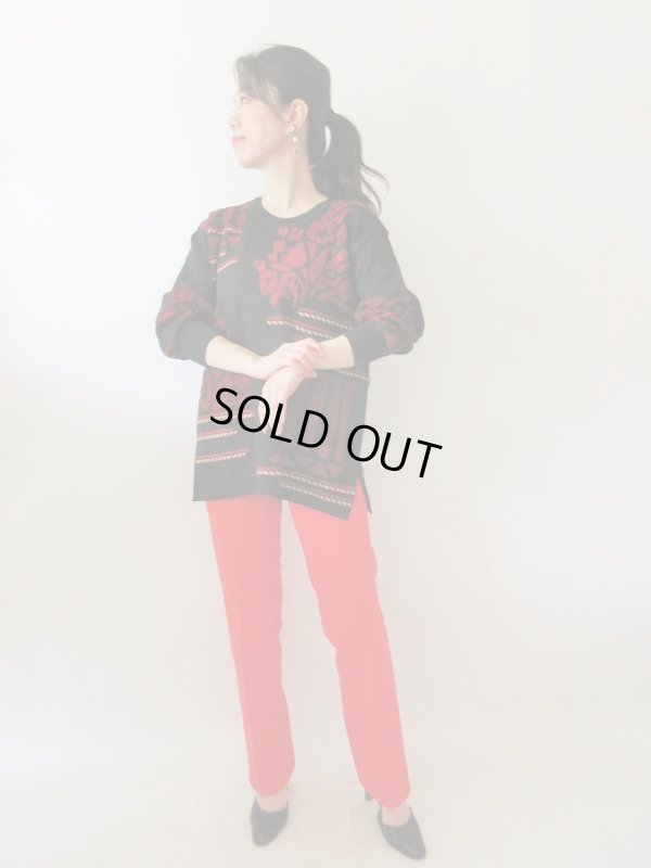 画像3: 【差し色使いに最強*】トマトレッドのパンツ