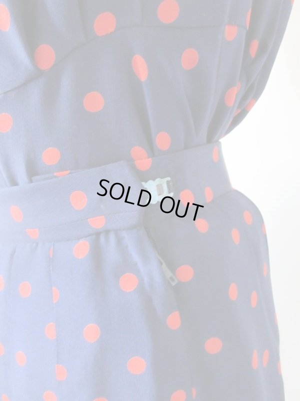 画像13: 【着回しさせたら最強*】超美品*お仕立て品水玉セットアップ