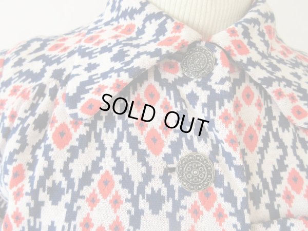 画像6: 【イヤリングと2点セットでお届け*】トリコロール配色のオシャレジャケット