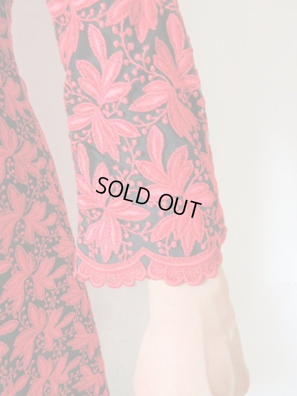 画像7: 【ご褒美ワンピースに認定*】ドラマティック刺繍ワンピース 