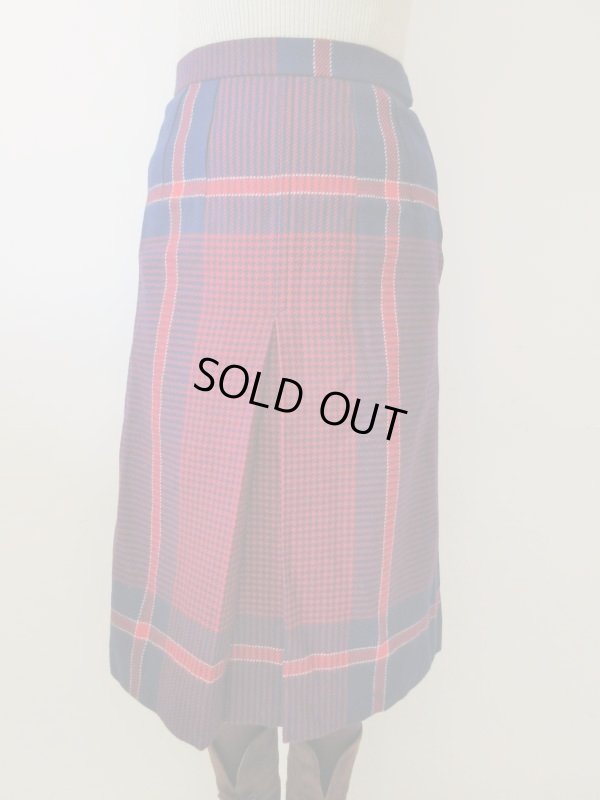 画像3: 【チェックの安定感*】クラシカルチェックスカート