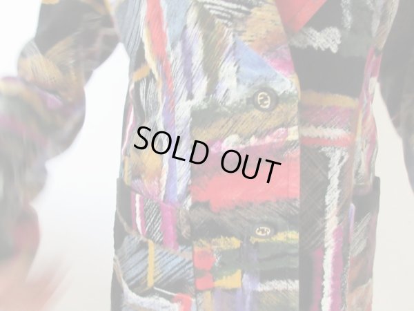 画像6: 【これ着て美術館とか行きたい*】アート配色の大人顔ジャケット