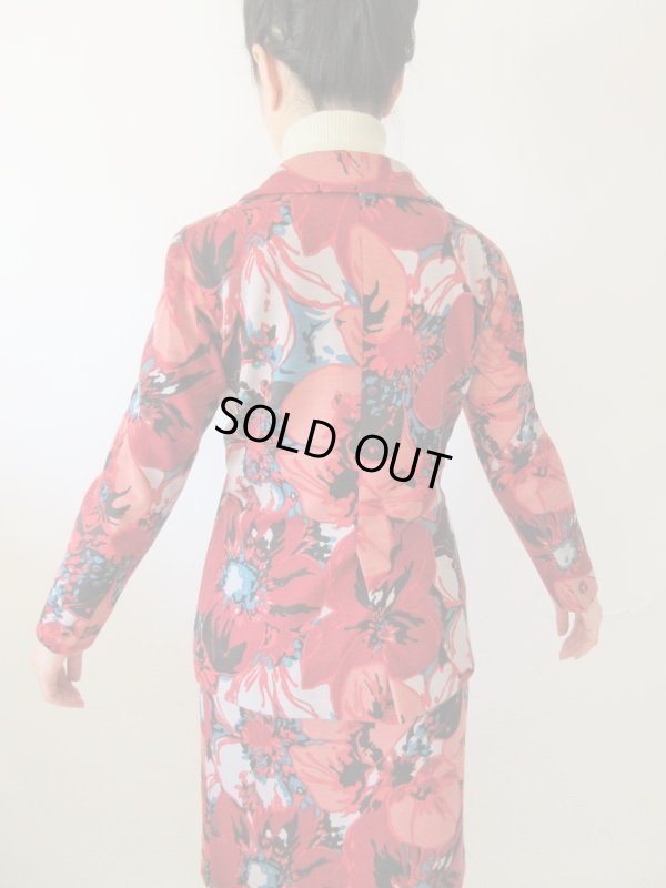 画像6: 【主役級のインパクト*】お仕立て品*サイケフラワーセットアップ