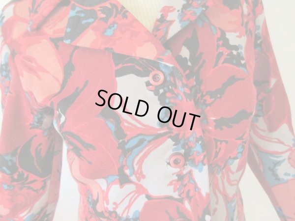 画像7: 【主役級のインパクト*】お仕立て品*サイケフラワーセットアップ