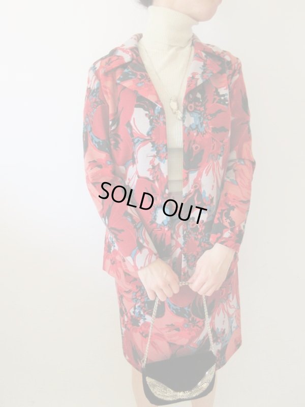 画像3: 【主役級のインパクト*】お仕立て品*サイケフラワーセットアップ