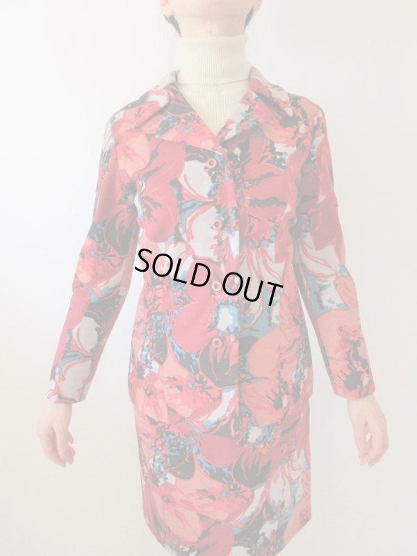 画像4: 【主役級のインパクト*】お仕立て品*サイケフラワーセットアップ