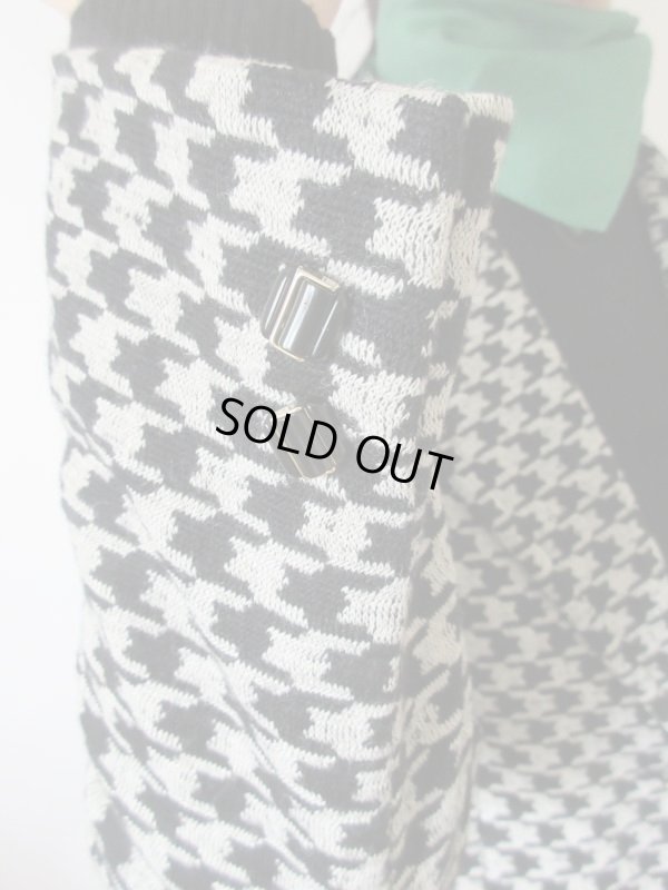 画像7: 【大人顔のバイカラー*】超美品！千鳥柄のセットアップ