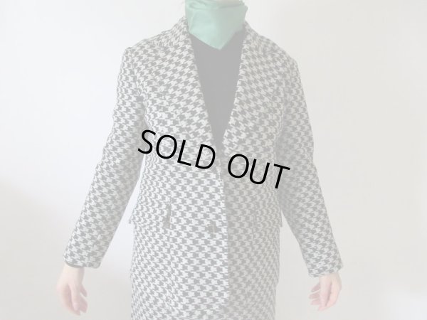 画像3: 【大人顔のバイカラー*】超美品！千鳥柄のセットアップ