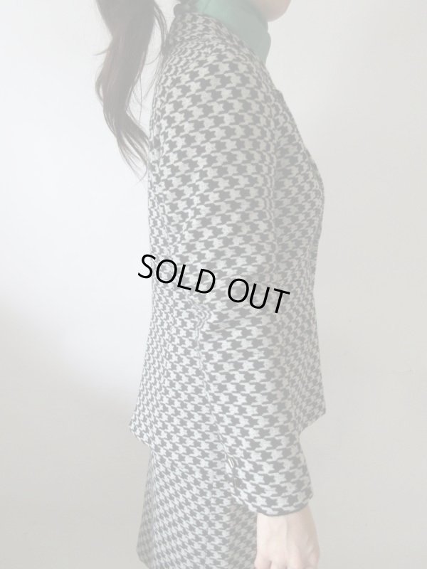 画像4: 【大人顔のバイカラー*】超美品！千鳥柄のセットアップ