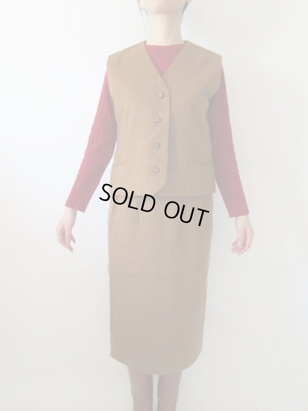 画像4: 【ニットもセットでお届け*】カシミヤの豪華セットアップコーデ