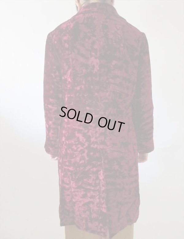 画像5: 【リッチな素材感に脱帽*】超美品*お仕立て品ベロア地コート