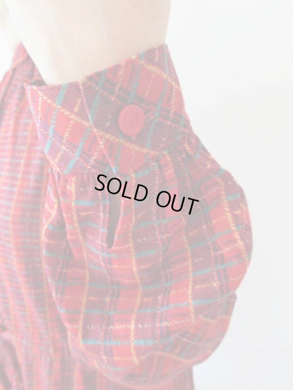 画像8: 【配色がオシャレ*】ショルダー切り替えのゆったりワンピース 