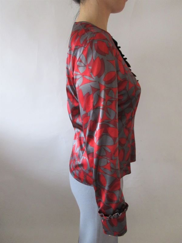 画像5: HANAEMORIのヴィンテージ*フリルデザインブラウス