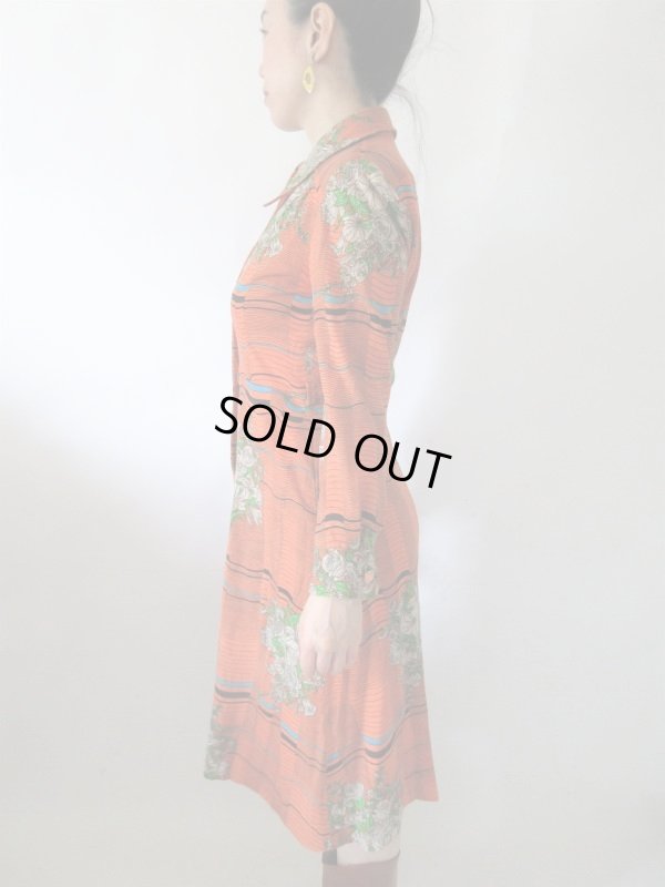 画像4: 【目立ってナンボ*】ボーダー＆花柄のワンピース