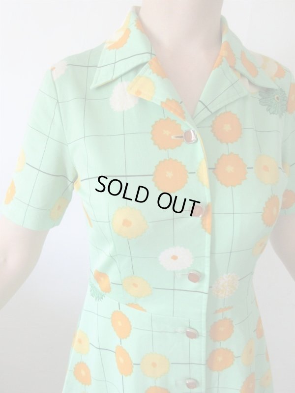 画像9: 【ネックレスと2点セット*】チャーミングフラワーワンピース