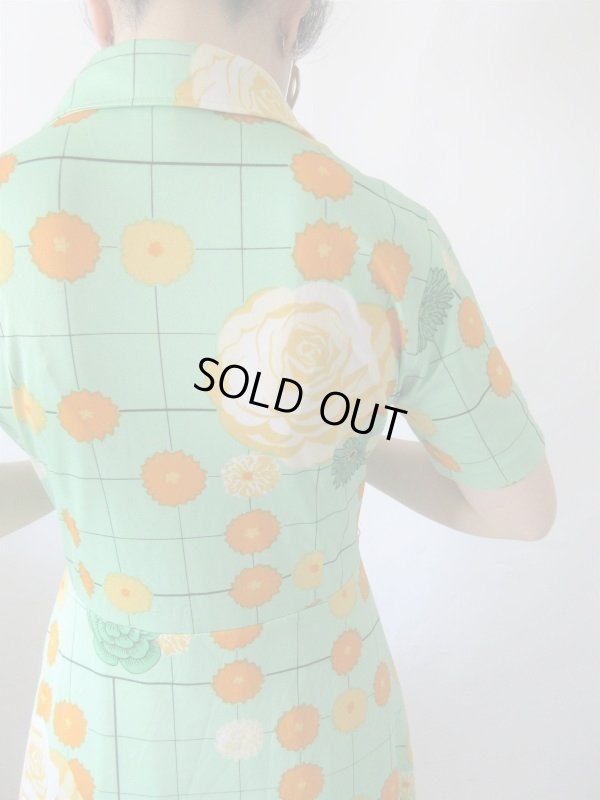 画像8: 【ネックレスと2点セット*】チャーミングフラワーワンピース