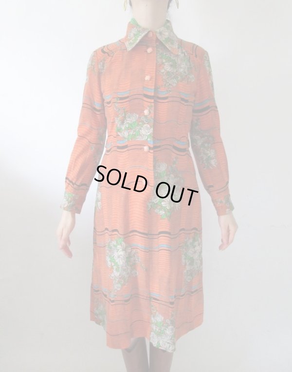 画像3: 【目立ってナンボ*】ボーダー＆花柄のワンピース