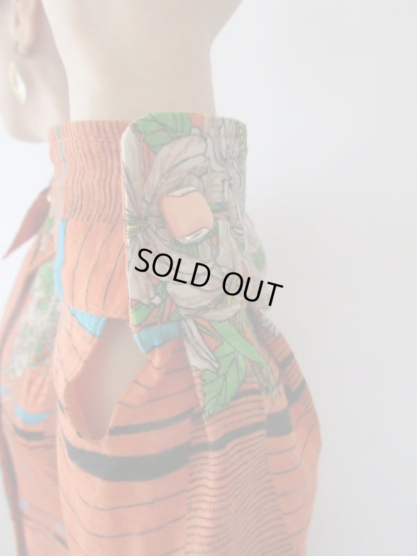 画像6: 【目立ってナンボ*】ボーダー＆花柄のワンピース