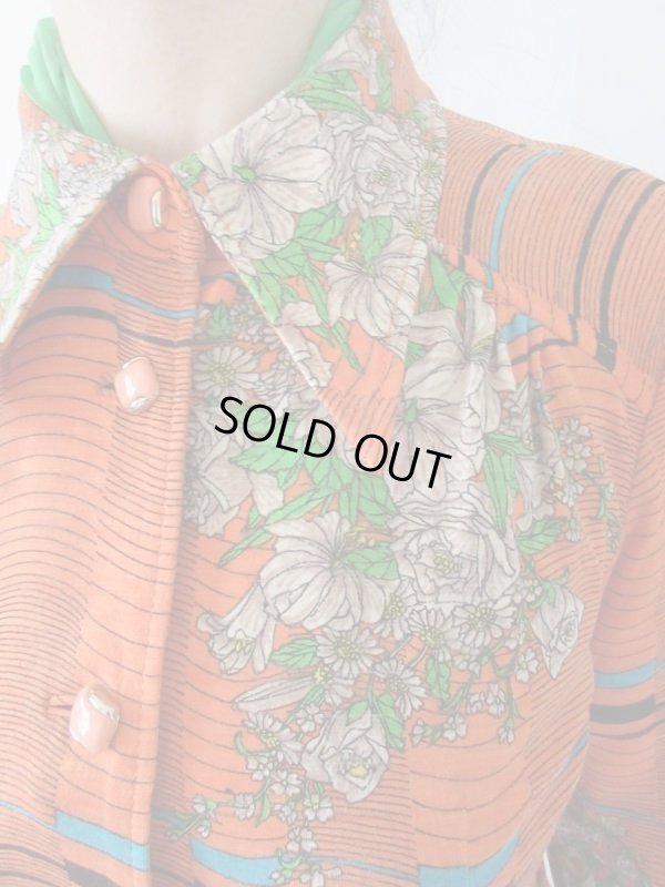 画像7: 【目立ってナンボ*】ボーダー＆花柄のワンピース