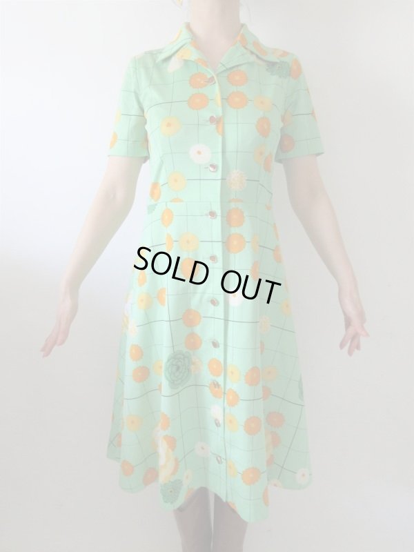 画像5: 【ネックレスと2点セット*】チャーミングフラワーワンピース