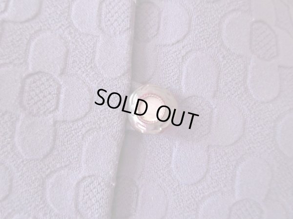 画像7: 【地模様がお花模様*】ワントーンフラワーワンピ