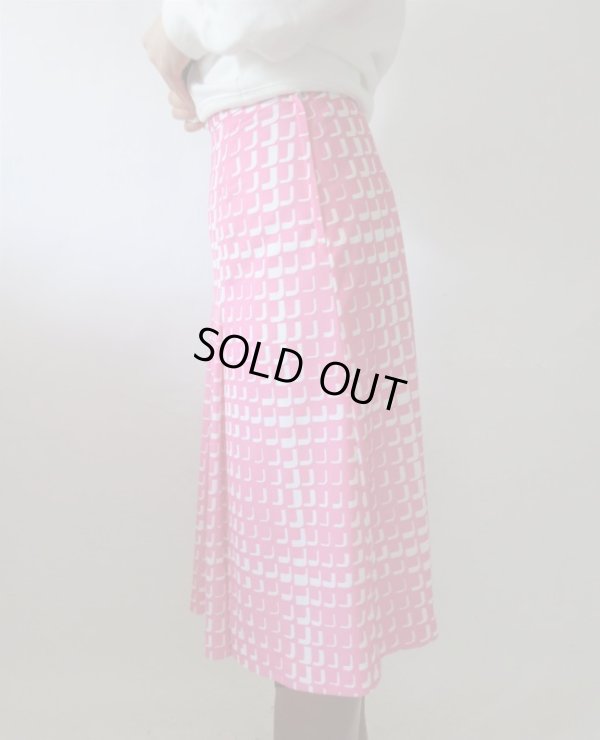 画像4: 【女子力アップにはピンク*】逆L柄スカート