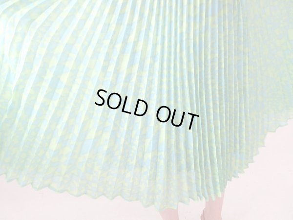 画像7: 【ほのかな透け感がいい感じ*】レトロバイカラーワンピース