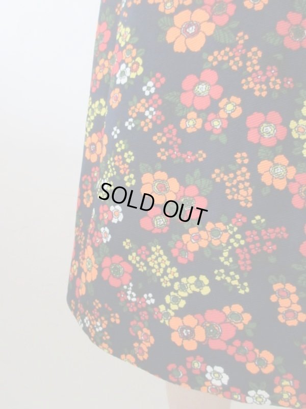 画像7: 【オシャレの楽しさ炸裂*】レトロフラワースカート