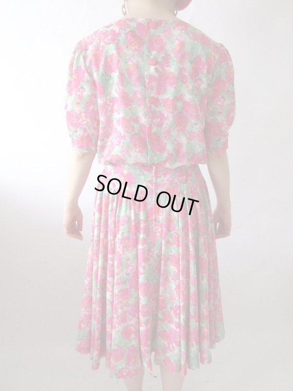 画像7: 【ネックレスと2点セット*】ドラマティックフラワーワンピース