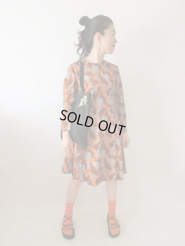 画像5: 【プリーツのデザインにも注目*】レトロデザインワンピ