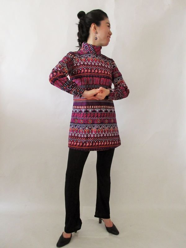 画像8: ペイズリー柄チュニック