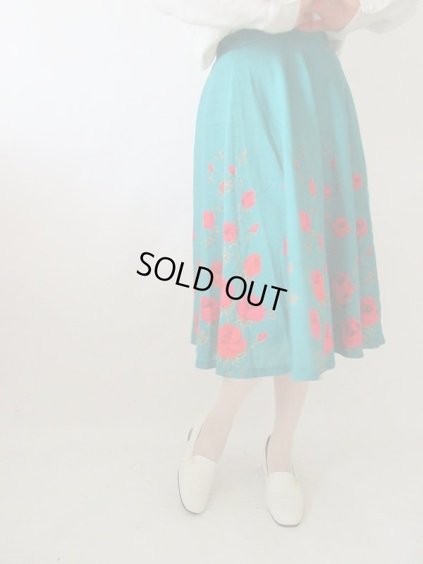 画像4: 【用尺たっぷりでエレガントに*】ドラマティックローズスカート