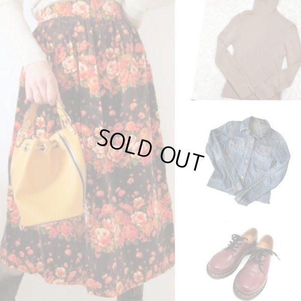 画像3: 【シルエット自慢*】ロマンティックローズのスカート