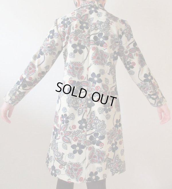 画像6: 【大人のトリコロール*】レトロフラワーワンピース