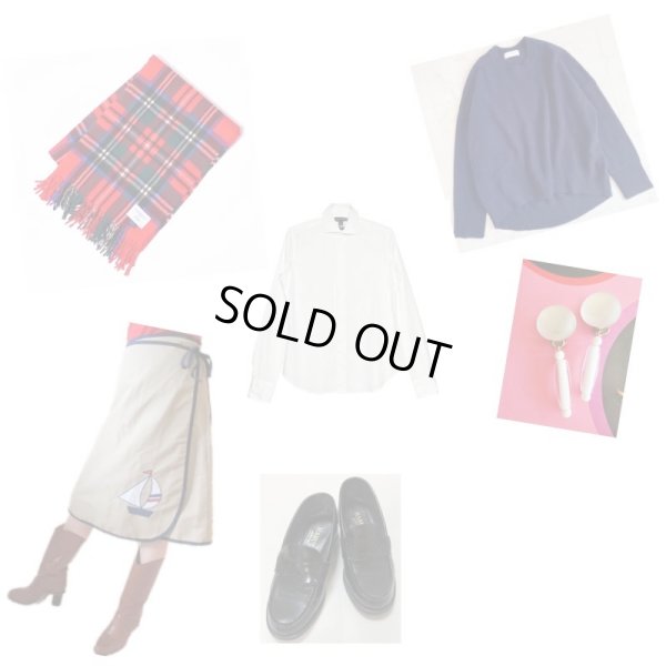 画像3: 【マリン好きな方へ*】ヨット柄ラップスカート