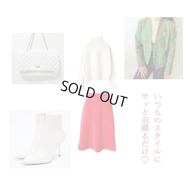 画像6: 【イヤリングと2点セットでお届け*】鮮やかツイードジャケット