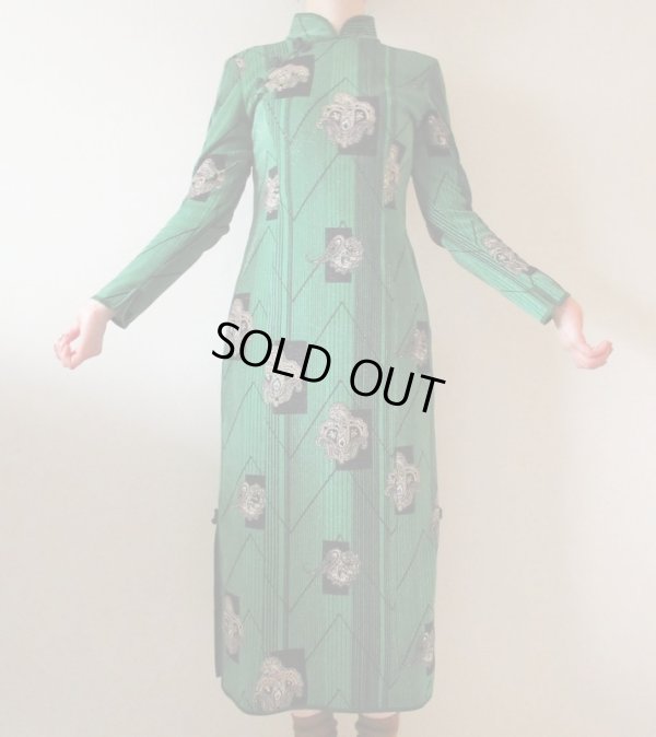 画像3: 【大人っぽ艶やか*】ペイズリーワンピース