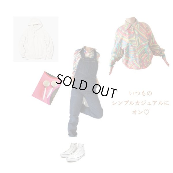 画像6: 【イヤリングと2点セット*】金具もチャームポイントな個性柄アウター