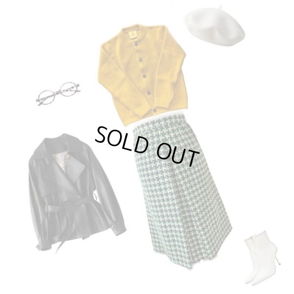 画像6: 【９コーデ掲載中*】レトロ配色スカート