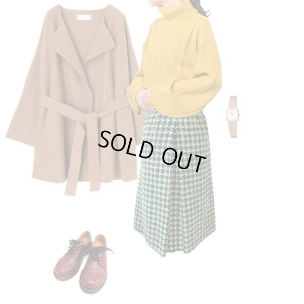 画像4: 【９コーデ掲載中*】レトロ配色スカート