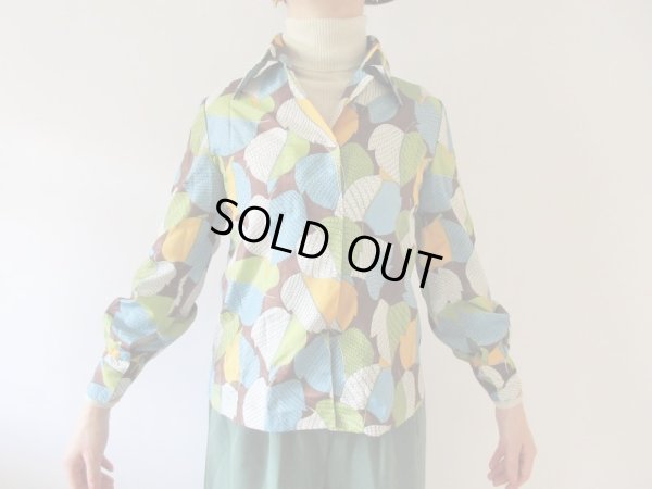 画像3: 【ネックレスと2点セット*】葉っぱ柄シャツ