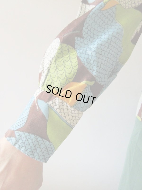 画像6: 【ネックレスと2点セット*】葉っぱ柄シャツ