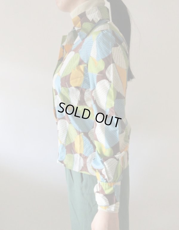 画像4: 【ネックレスと2点セット*】葉っぱ柄シャツ