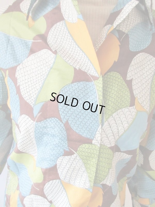 画像7: 【ネックレスと2点セット*】葉っぱ柄シャツ