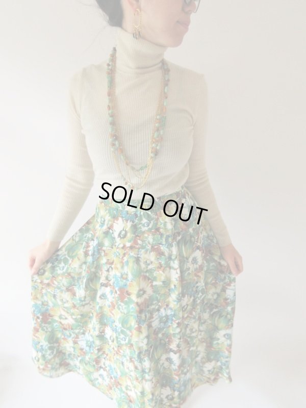 画像7: 【アート感溢れる*】ドラマティックフラワースカート