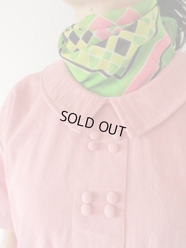 画像3: ゆったりsize*レトロシルエットワンピース 