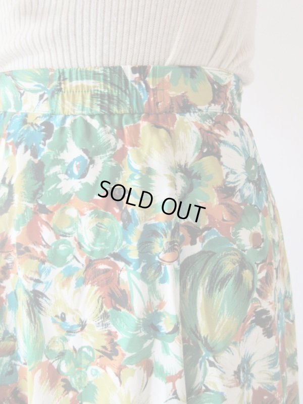 画像6: 【アート感溢れる*】ドラマティックフラワースカート