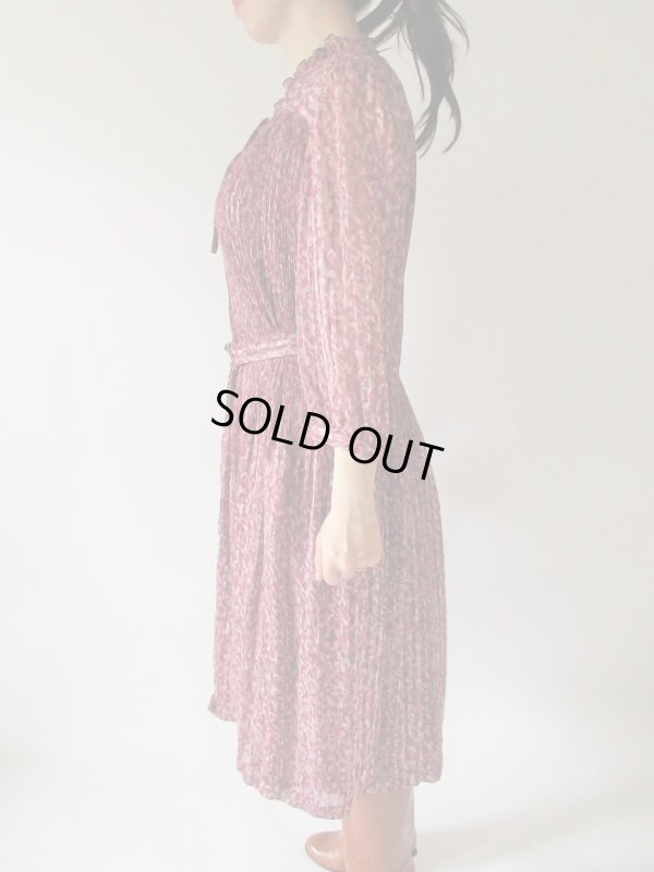 画像4: 【バックルも素敵*】ワンポイントリボンのクラシカルワンピース 